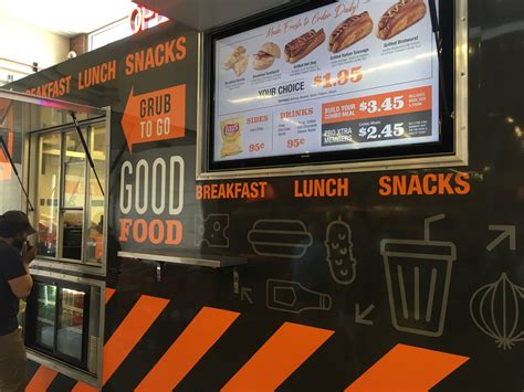 They serve food at the midtown Home Depot now. You will want to read