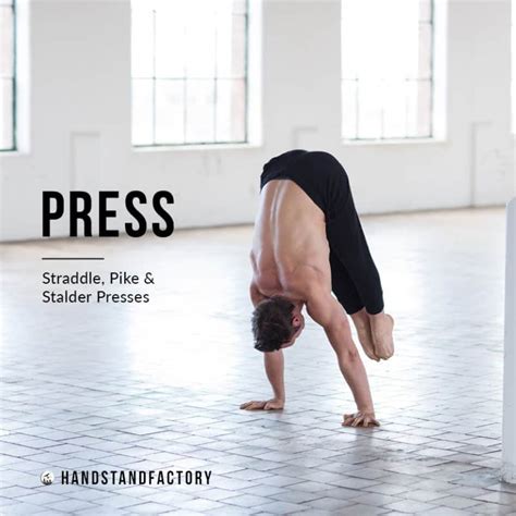 Press Learn The Press To Handstand Handstand Factory