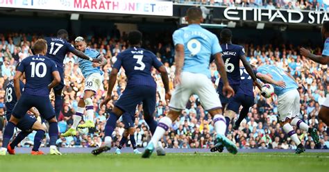 Raheem sterling double, kevin de bruyne and ilkay gundogan punish sloppy spurs to seal 16th consecutive victory for pep guardiola's side. New handball rule defended by former Premier League ...