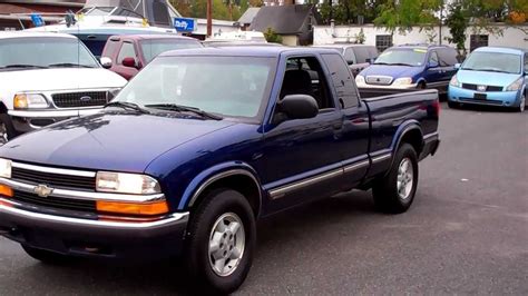 1999 Chevrolet S 10 Ls Extended Cab 4wd 3dr 43l V6 At Youtube