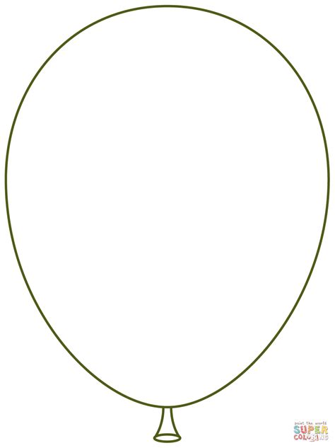 Free printable balloons coloring pages are a fun way for kids of all ages to develop creativity, focus, motor skills and color recognition. Balloon coloring page | Free Printable Coloring Pages