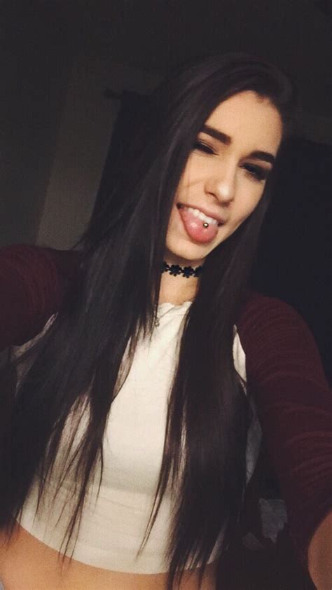 My Tongue Piercing And My Long Hair I Love It Don T Know If I Want