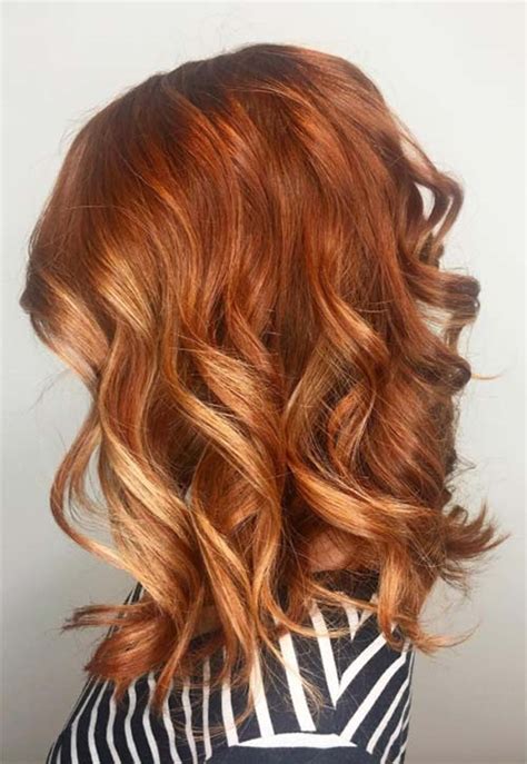 He may have his hairdresser enhance it a little, but he was young when he started she had the groomer dye his hair. 50 Copper Hair Color Shades to Swoon Over | Fashionisers