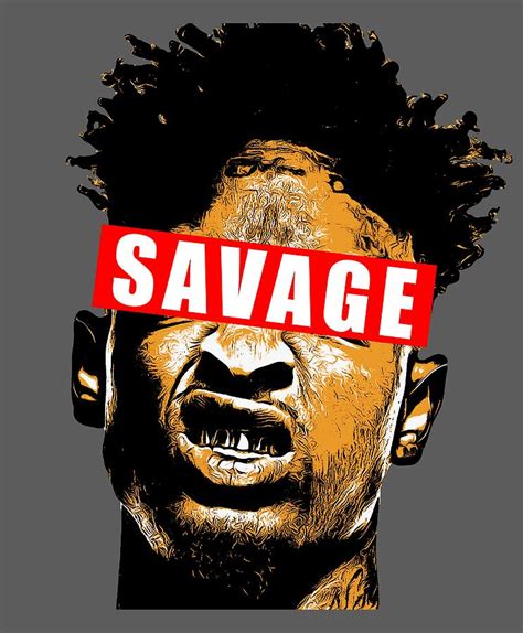 21 Savage Digital Art By Tes Frente