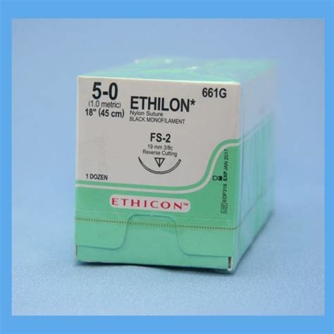 Ethicon Ethilon Suture 50 18 Fs 2 Md Buying Group