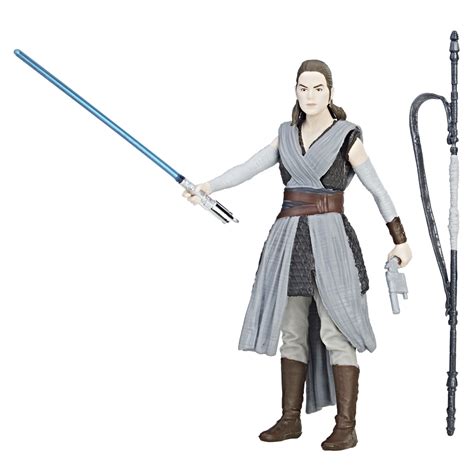 Buy Star Wars Force Link Figure Rey Jedi Training At Mighty Ape