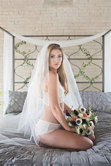 50 Shades Of Gorgeous Romantic Bridal Boudoir Shoot
