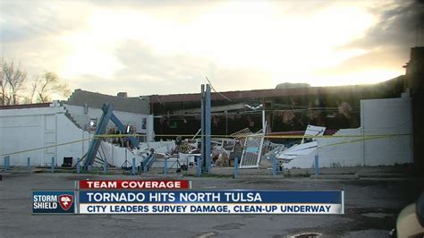 Tornado Hits North Tulsa Youtube