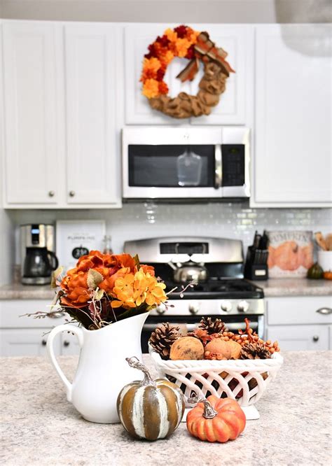 Kitchen Fall House Tour With Decorating Ideas And Projects Fall