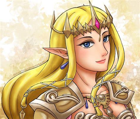 Queen Zelda Warrior Princess Zelda Art Princess Zelda