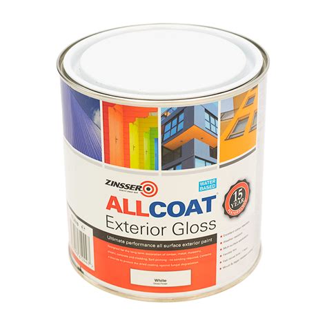 Zinsser Allcoat Exterior Gloss 4100 Colours Rawlins Paints