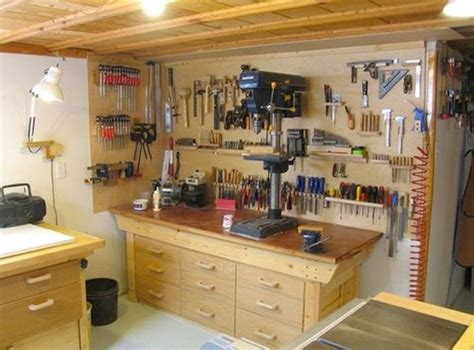 Organization Ideas Small Workshop Basement Workshop Workshop Layout Woodworking Shop Layout