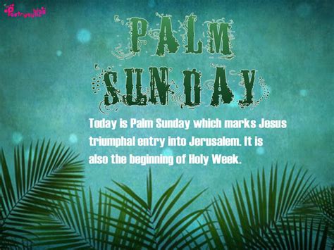 Palm Sunday Poems Quotes Quotesgram
