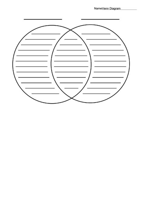 Liver diagram black and white. Venn Diagram Worksheet - Black And White printable pdf ...