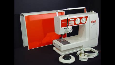 Elna Tx Fashion Sewing Machine Instructions Youtube