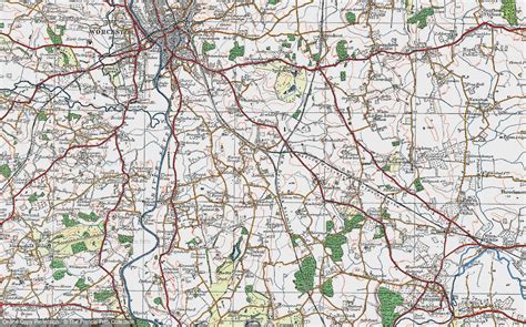 Historic Ordnance Survey Map Of Norton 1920 Francis Frith