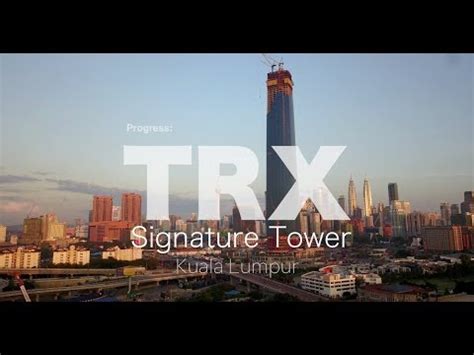 Enjoy the city views of kuala lumpur at the kl tower observation deck, plus optional admission to sky deck and sky box! TRX Signature Tower Kuala Lumpur - Progress as 01-Feb-2018 ...