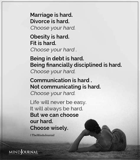 Life Is Hard Quotes Choose Your Hard Deonna Vogel