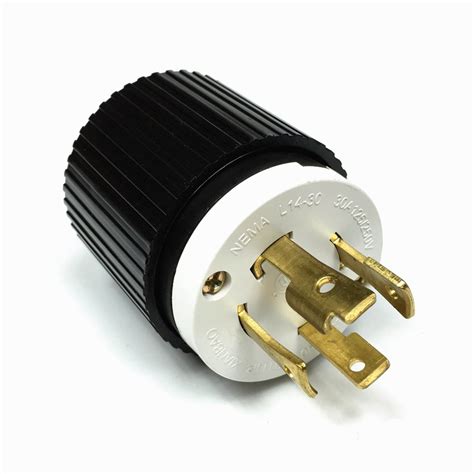 Nema L14 30p Ul Listed Male Locking Generator Plug 30a 125250v 3 Pole