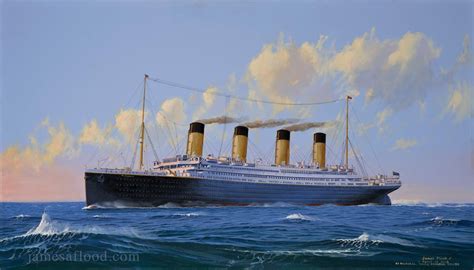 1997 / сша titanic титаник. RMS Titanic Memorial Voyage - James A Flood Artist