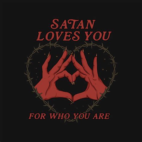 Satan Loves You From Teefury Day Of The Shirt