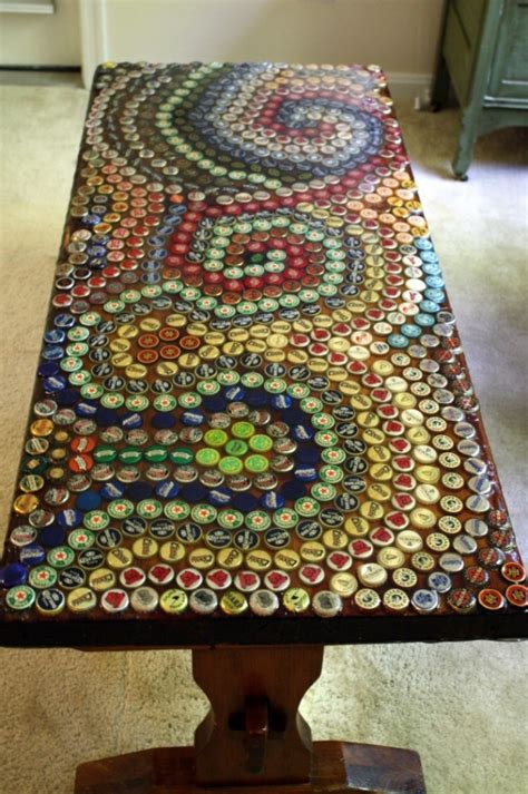 Crafts Made With Recycled Bottle Caps Upcycle Art