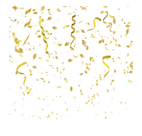 Gold Confetti Png Image Png Arts