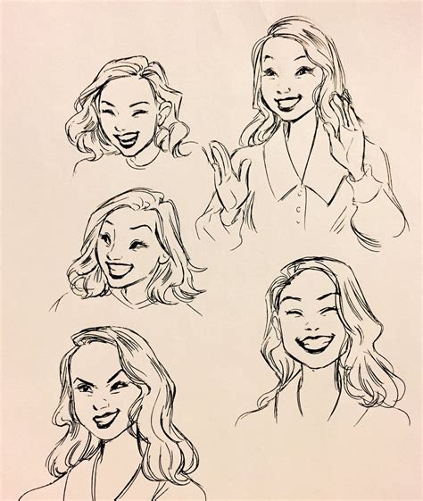 Bev Johnson On Twitter Smile Drawing Drawing Expressions