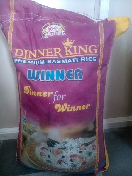 Manufacturer, trading company, buying office, agent, distributor/wholesaler, government ministry/bureau/commission, association, business service. Dinner King Royal Basmati Rice, Basmati, Indian Basmati ...