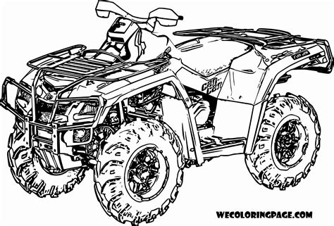 What is more, you can also find a very special category of printable coloring pages for kids, that offer extraordinary educational values. 4 Wheeler Coloring Pages at GetColorings.com | Free ...