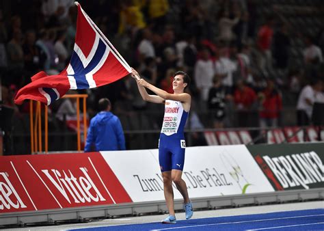 Roger ingebrigtsen var statssekretær i kulturdepartementet for ellen horn mens Ingebrigtsen, 17, follows brothers' example to win Euro gold