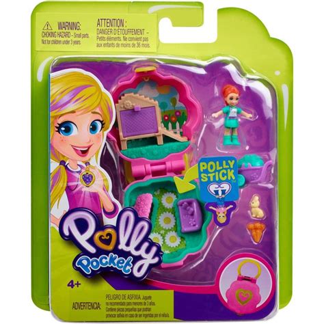 Polly Pocket Tiny Pocket Places Lila Pet Compact With Doll Walmart