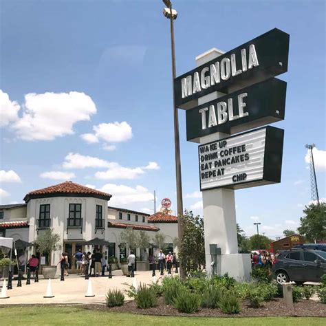 We Didnt Get In To Magnolia Table The New Magnolia Restaurant In Waco