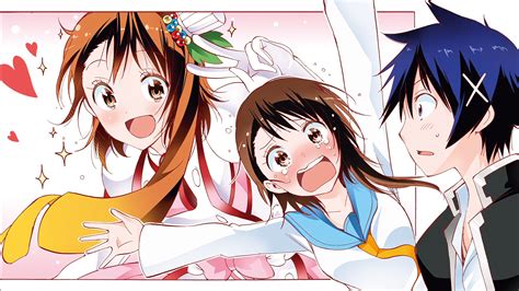 Download Raku Ichijō Kosaki Onodera Anime Nisekoi Hd Wallpaper By