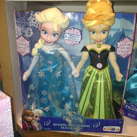 Frozen Singing And Talking Anna And Elsa Plush Frozen Photo 37598332