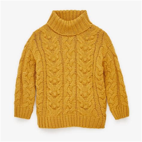 Zara Girls Cable Knit Sweater Sweaters Cable Knit Knitted Sweaters