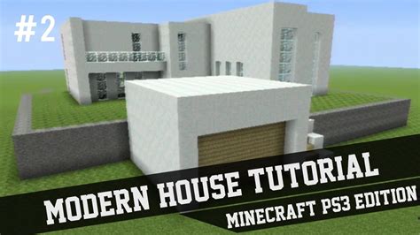 How to build a small modern house tutorial (#18) in this minecraft build tutorial i show you how to make a small. Modern House Tutorial Minecraft PS3 #2 - YouTube