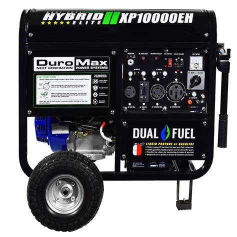 Duromax Xp10000eh Electric Start Dual Fuel Hybrid Generator