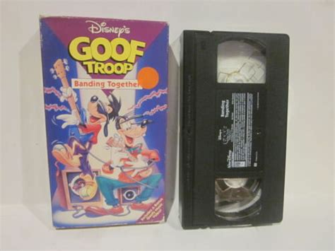 disneys goof troop banding together vhs vcr tape movie 1993 717951695031 ebay