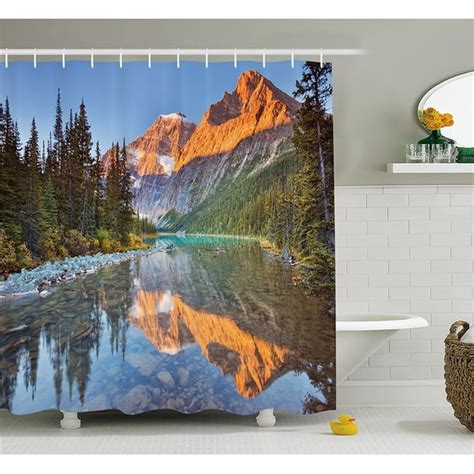 National Parks Home Decor Shower Curtain By Canadian Rocky Mountain