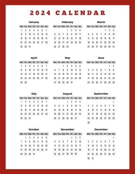 How Many Days In 2024 Calendar Year Kiri Serene