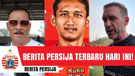 BERITA PERSIJA HARI INI Umuh Muchtar Yakin Libas Persija Thomas Doll