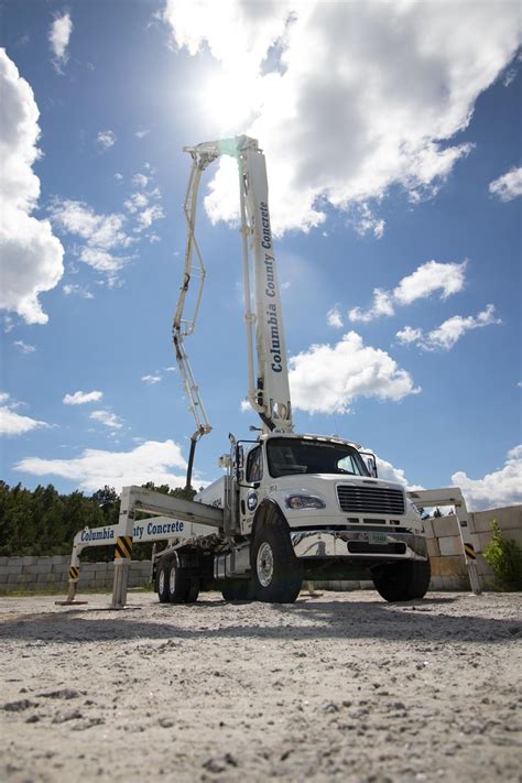 Pump Truck - Columbia County Concrete