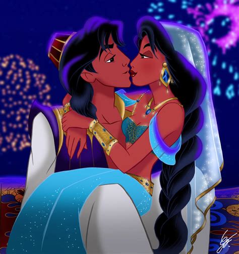 Disney Couple Aladdin And Jasmine By Gfantasy92 On Deviantart