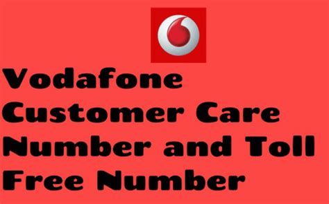 Anybody can contact anytime for help. (All States) Vodafone Toll-Free Customer Care number(24×7 ...