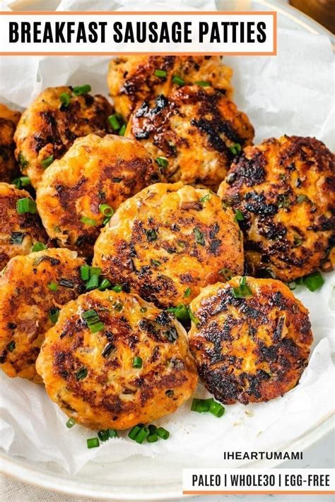 This homemade whole30 breakfast sausage is paleo, whole30 compliant and absolutely delicious! Whole30 Breakfast Sausage Patties (Savory & Little Sweet ...