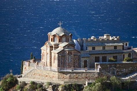 Greek Orthodox Church On Mount Athos Mount Athos Pinterest