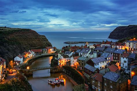 The Beautiful Fishing Village Of Staithes In England Photograph By