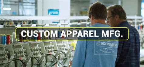 Custom Apparel Manufacturing Independent Trading Company