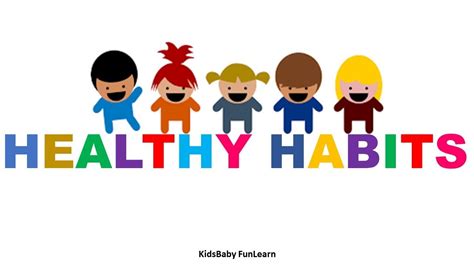 Healthy Habits For Kids Clipart Baby Center